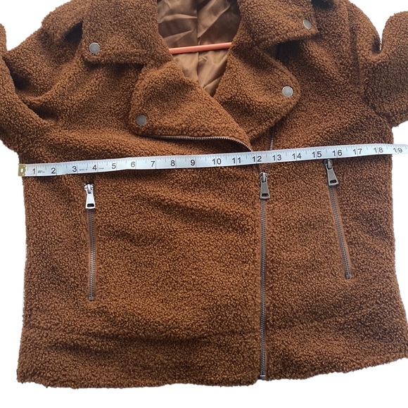 Max Studio Teddy Bear Jacket Size Small - Picture 10 of 11